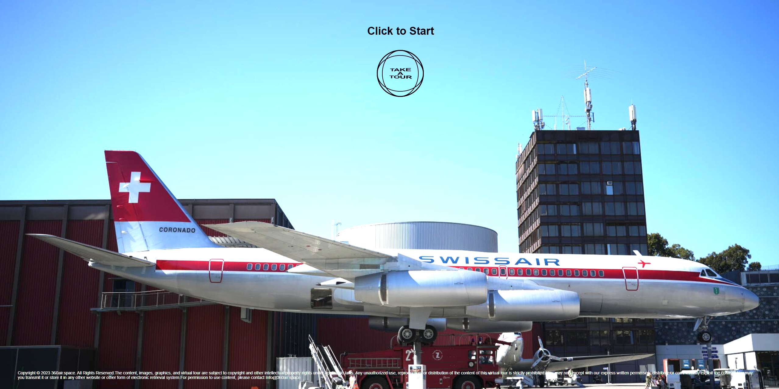 Coronado CV990 aircraft virtual tour thumbnail by 360air.space