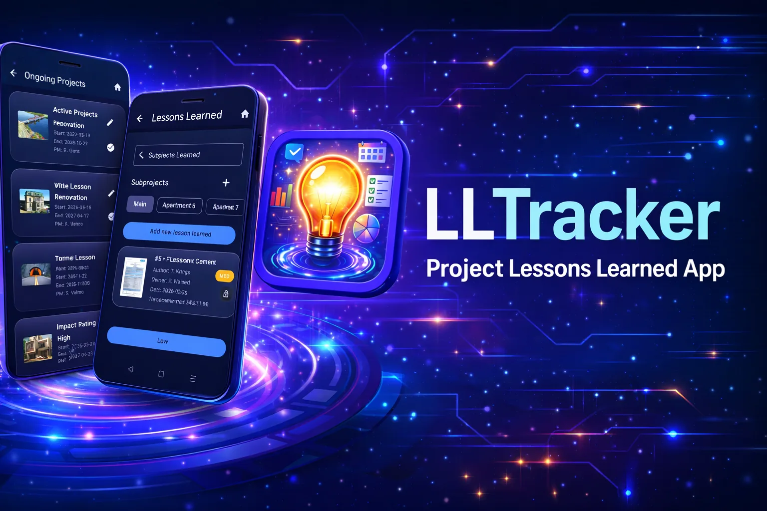 Illustration de l’application LLTracker