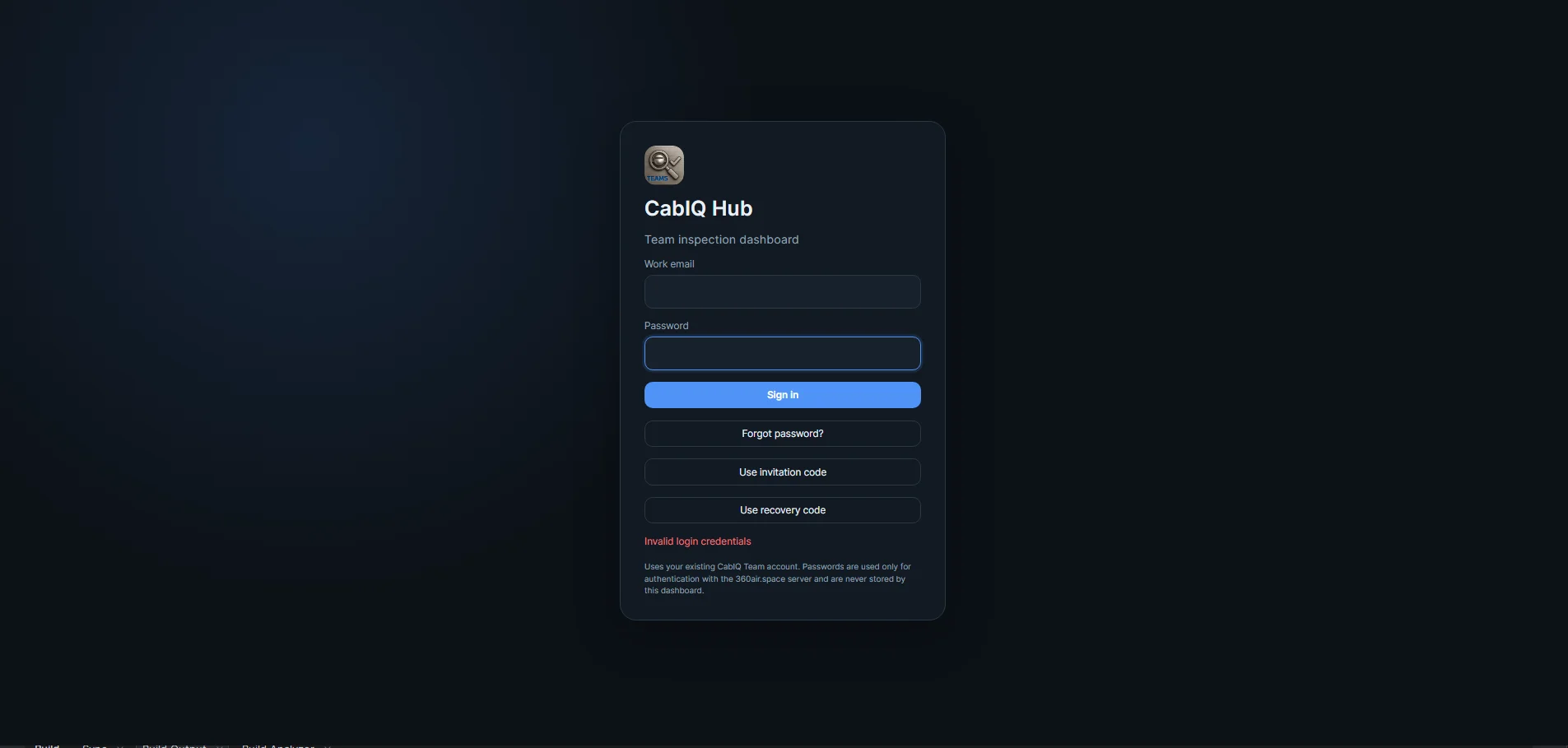 CabIQ Hub Dashboard 4
